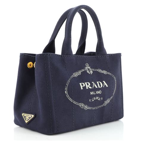 prada canvas bag small|prada canvas bag price.